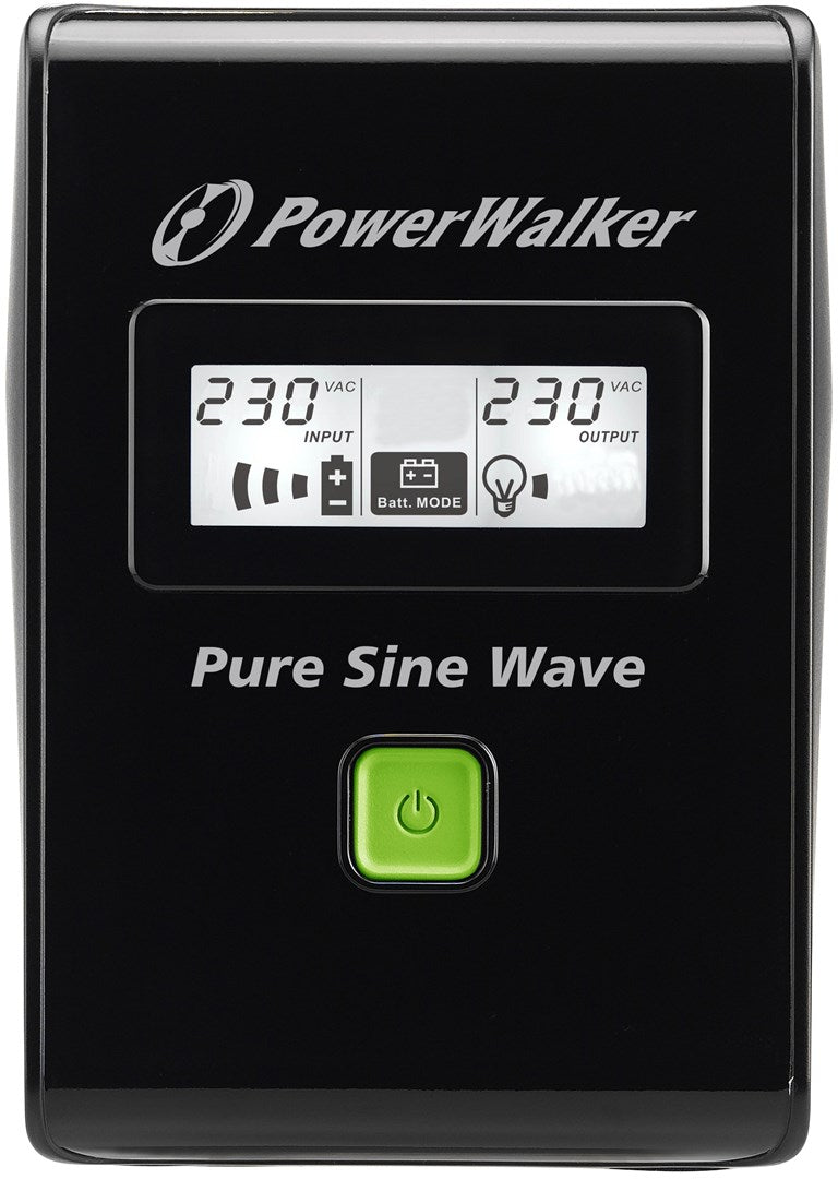 PowerWalker VI 600 SW FR Line-Interactive 0.6 kVA 360 W 2 AC outlet(s)
