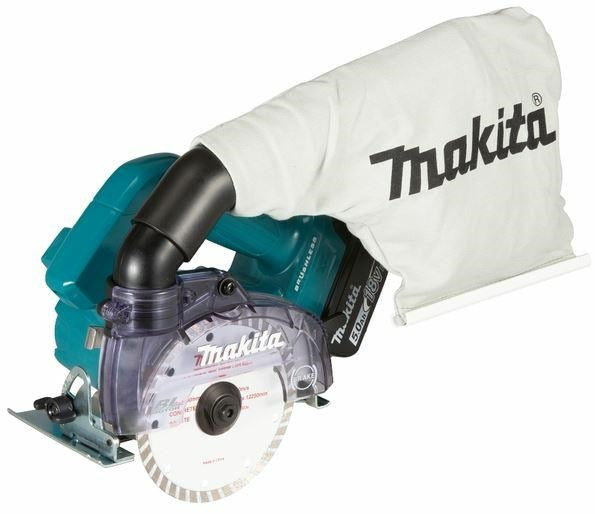 Makita DCC500RTE Cordless Diamond Cutter 18V 2x5.0Ah