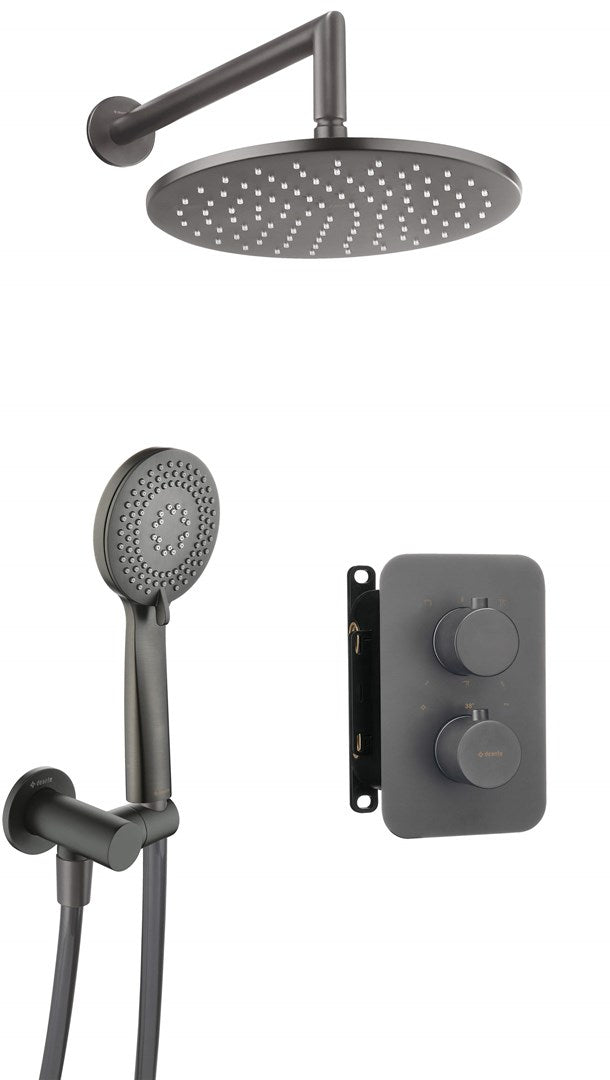 Deante Concealed Shower Set with Thermostatic BOX