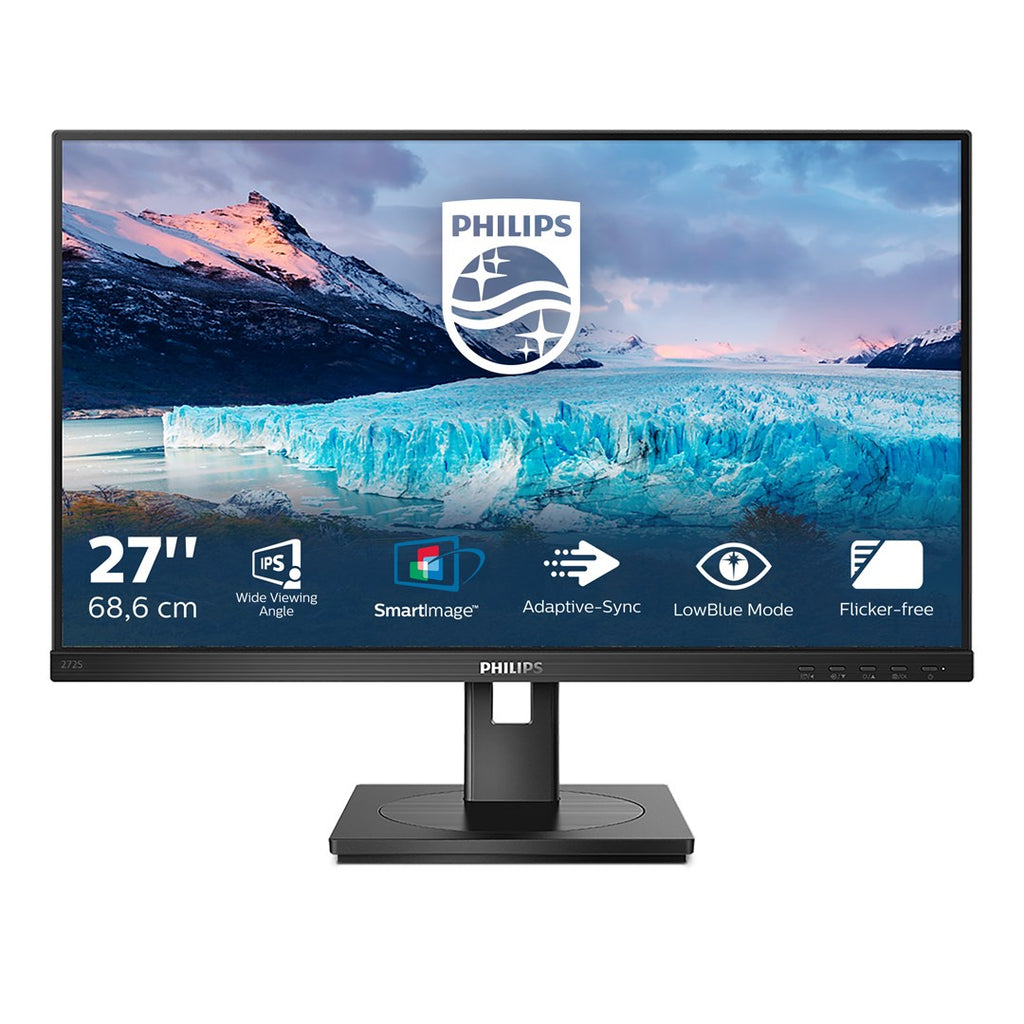 Philips S Line 272S1AE/00 computer monitor 68.6 cm (27 ) 1920 x 1080 pixels Full HD LCD Black