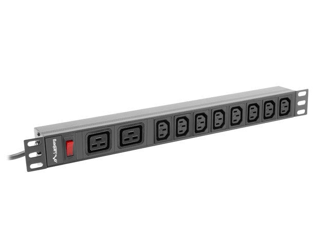 Lanbergs PDU Surge Protector for 19" Server Cabinets 19-Zoll