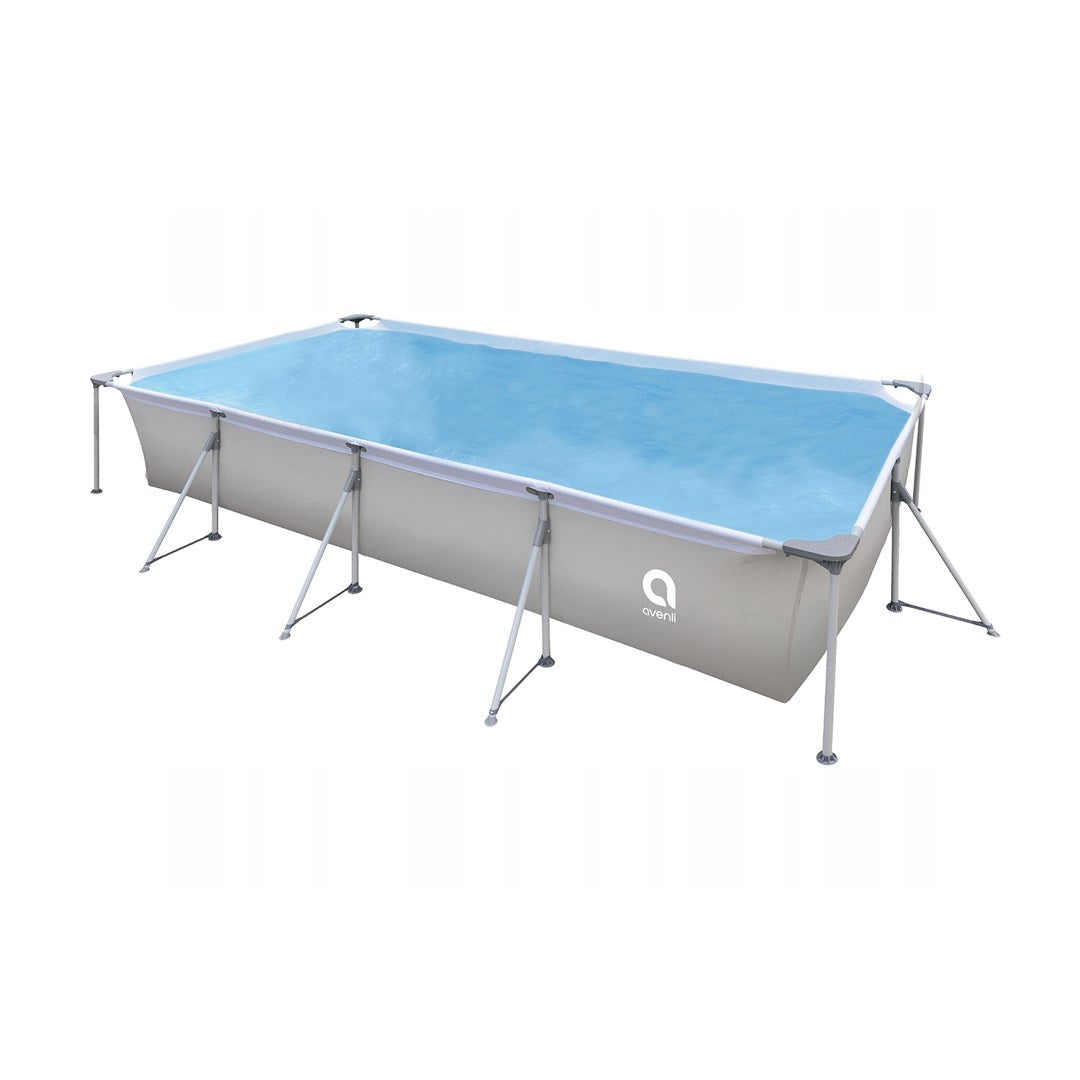 Avenli Grey Frame Swimming Pool, 3940x2070mm, 6075 L Volume, Model 17723EU