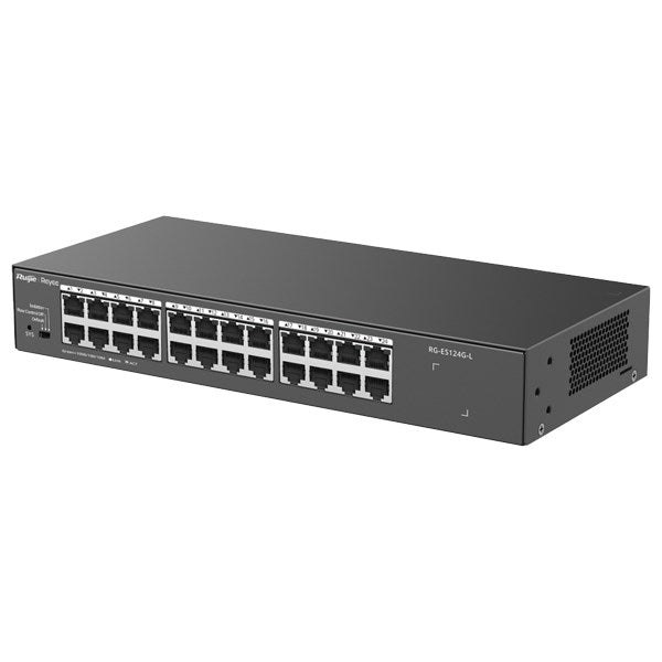 Reyee 24-Port Gigabit Switch RG-ES124G-L for High Traffic