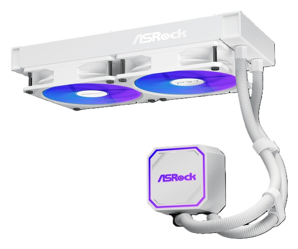 Dynamic ARGB Water Block - Polycarbonate Cover, Whisper-Quiet Pump, High-Conductivity Cold Plate