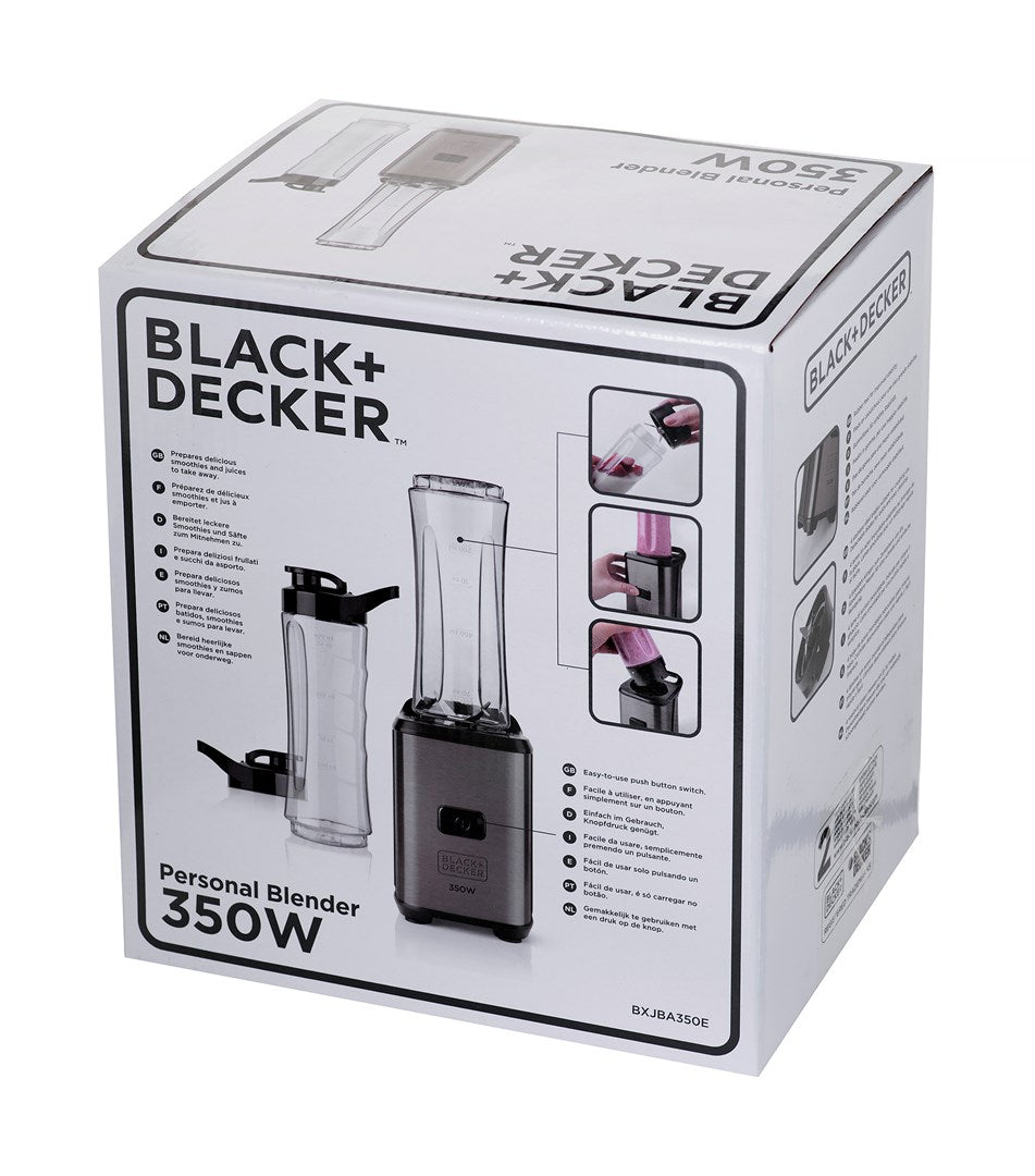 Sports blender Black+Decker BXJBA350E (350W; grey)