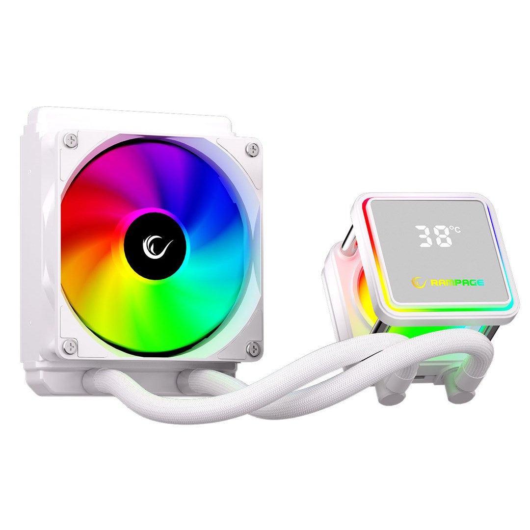 RAMPAGE INFINITE V120 Water Cooling Kit – White