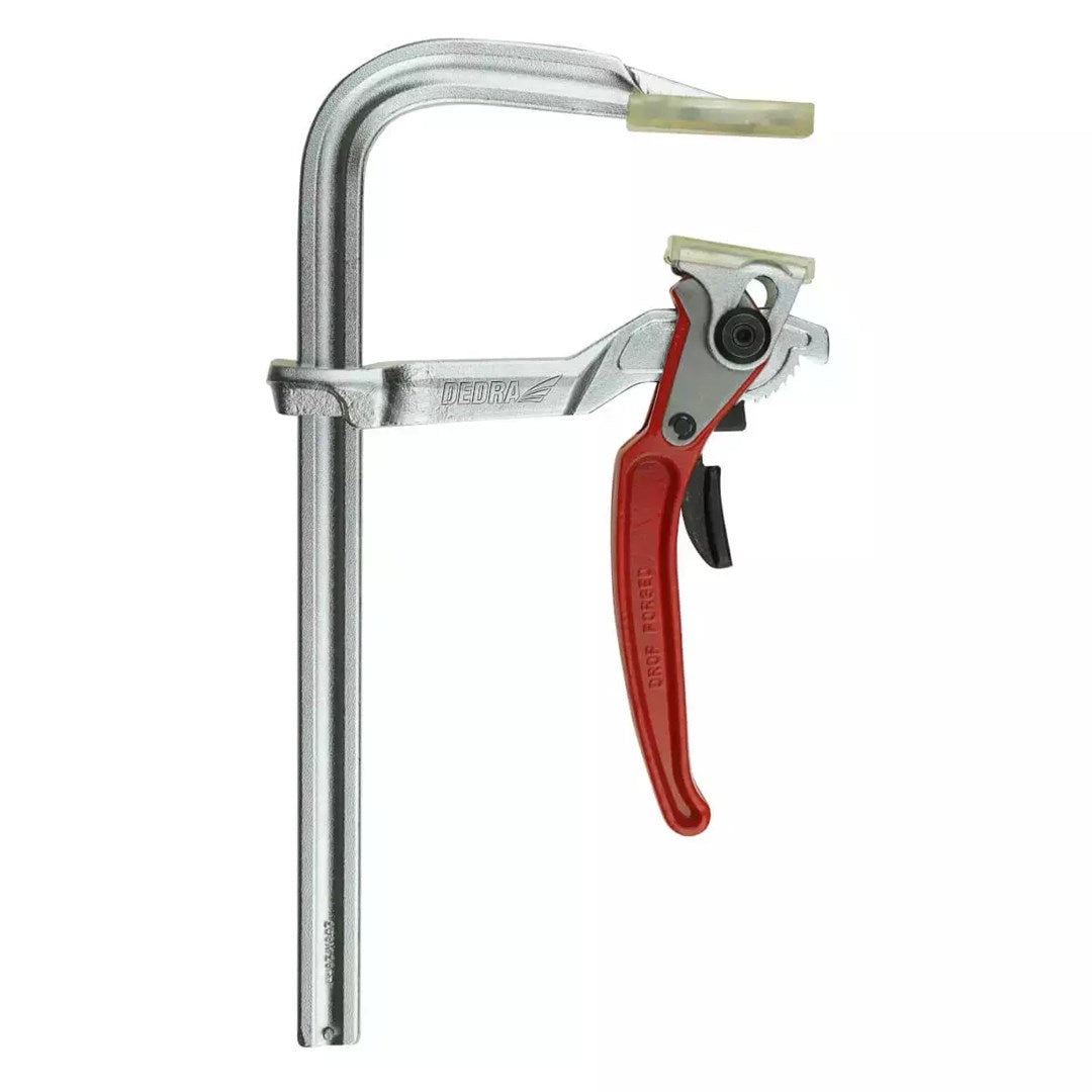 DEDRA F-Type Ratchet Clamp - 600x120mm for Woodworking