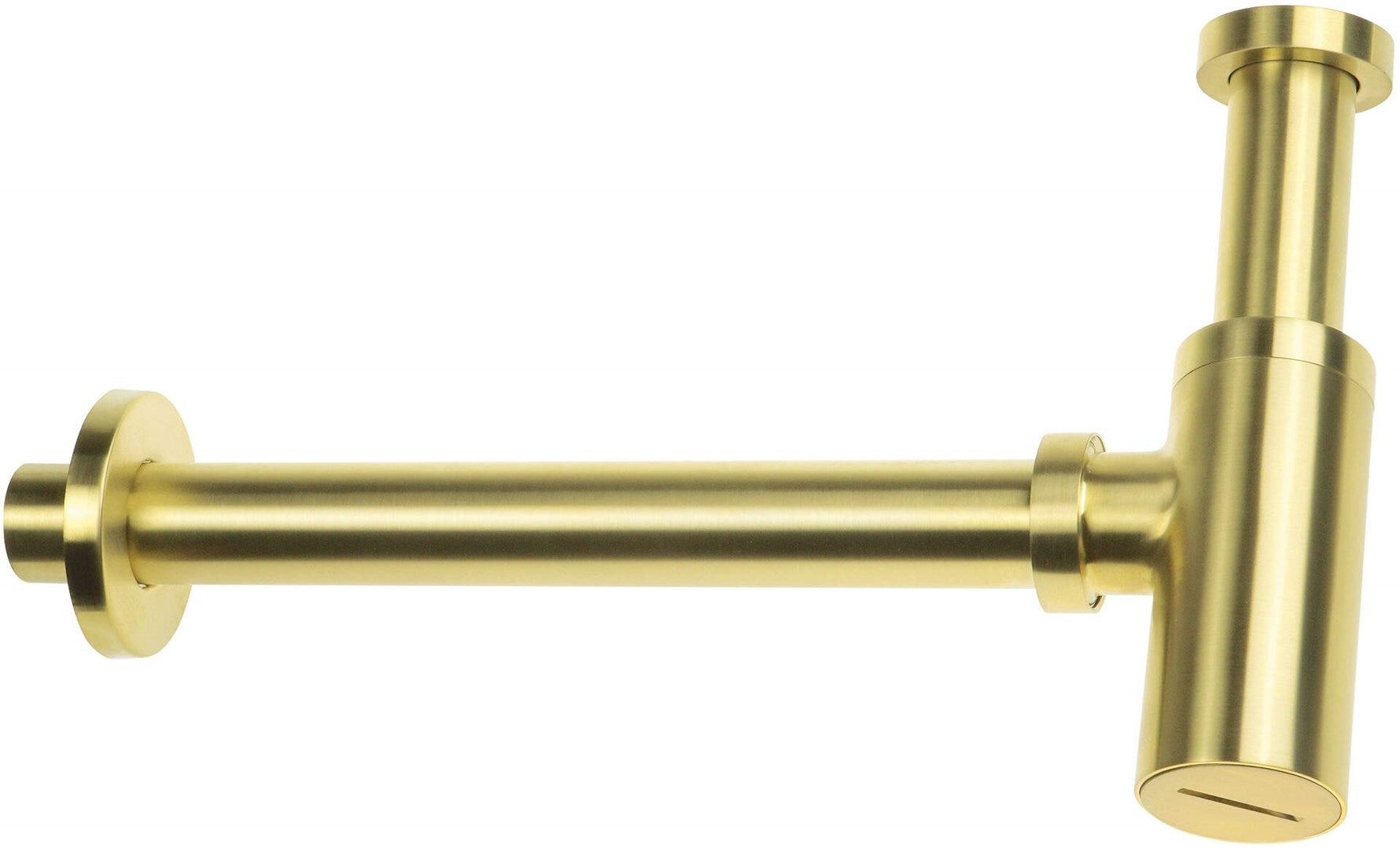 Round washbasin siphon
