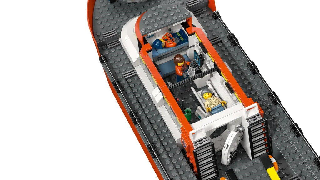 LEGO City Coast Guard Rescue Boat with Helicopter 742 Pieces (60504)