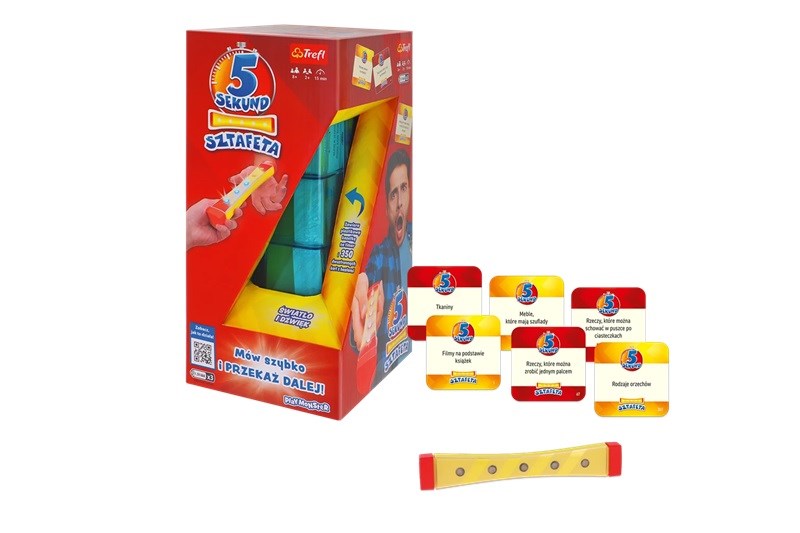 Trefl Party Game 5 Seconds Relay/Patch 1620 g 550221