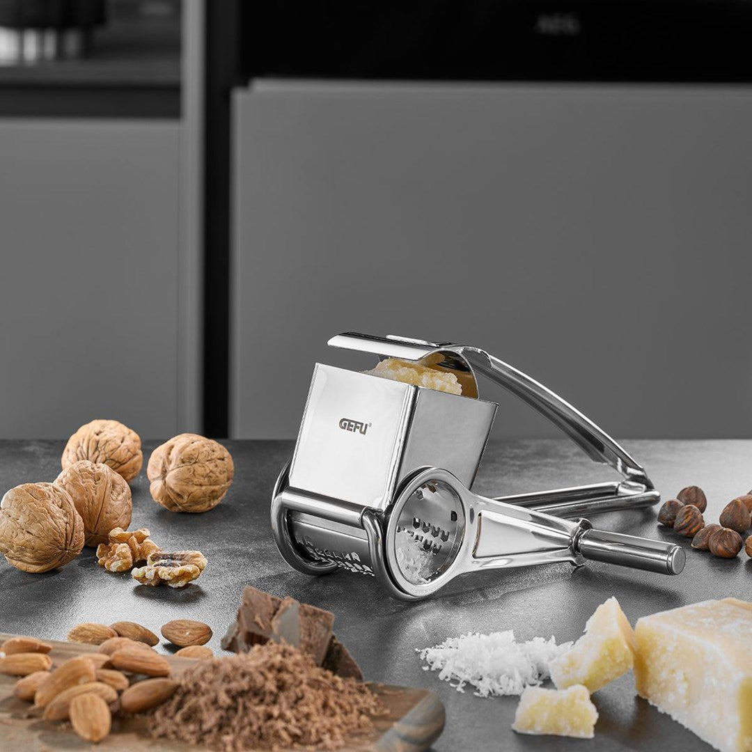 GEFU 19071 Stainless Steel Manual Grater/Spiralizer