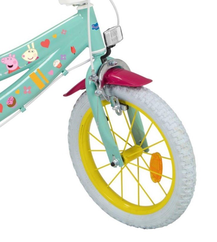 TOIMSA 14 Peppa Pig Children's Bicycle Green