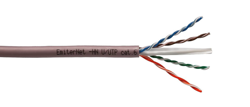 Kabel Emiter Net U/UTP kat.6 450MHz B2ca LS0H  drut 4x2x23AWG