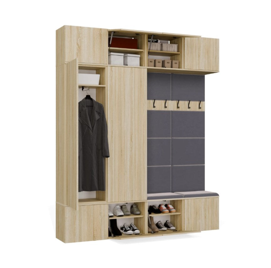 HAGA IV 2SZ2W Wardrobe – Sonoma Oak