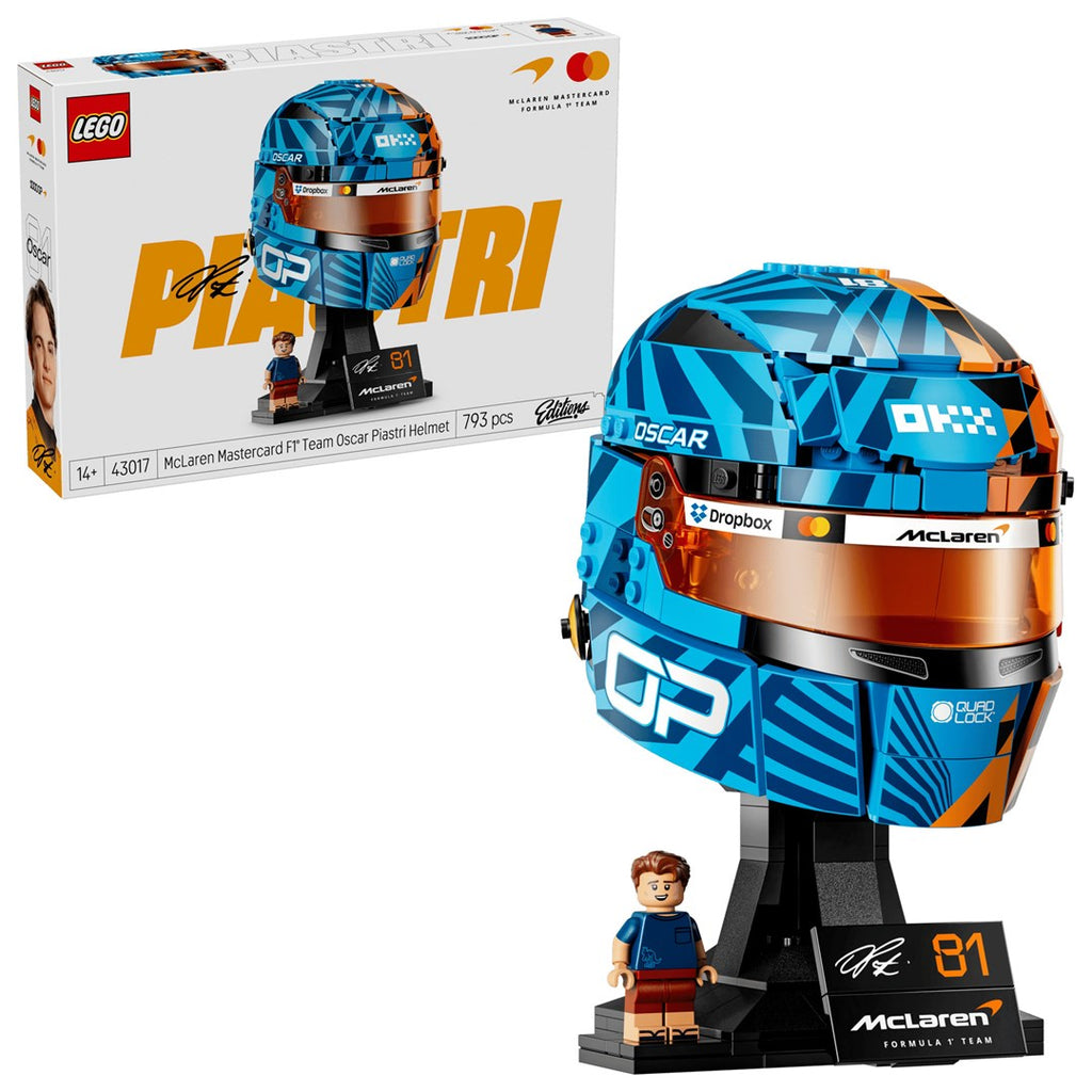 LEGO EDITIONS McLaren Mastercard F1 Team Helmet - 793 Elements - Age 14+ - Model 43017