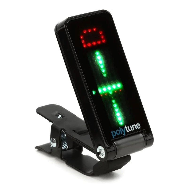 TC Electronic Tuner PolyTune Clip 55 g Battery Powered LED Display