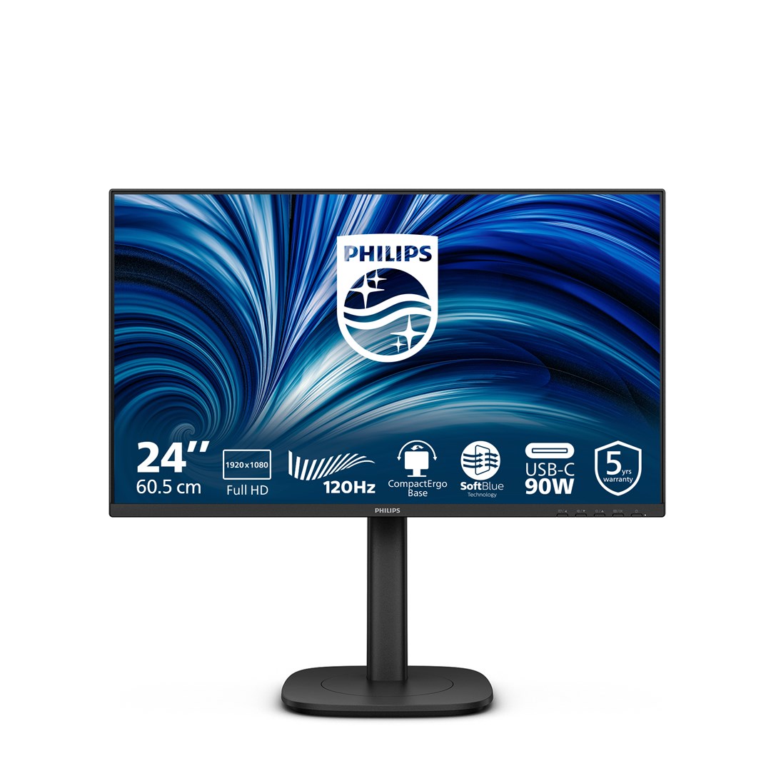 Philips Monitor 23.8  HDMI+DP+USB-C IPS