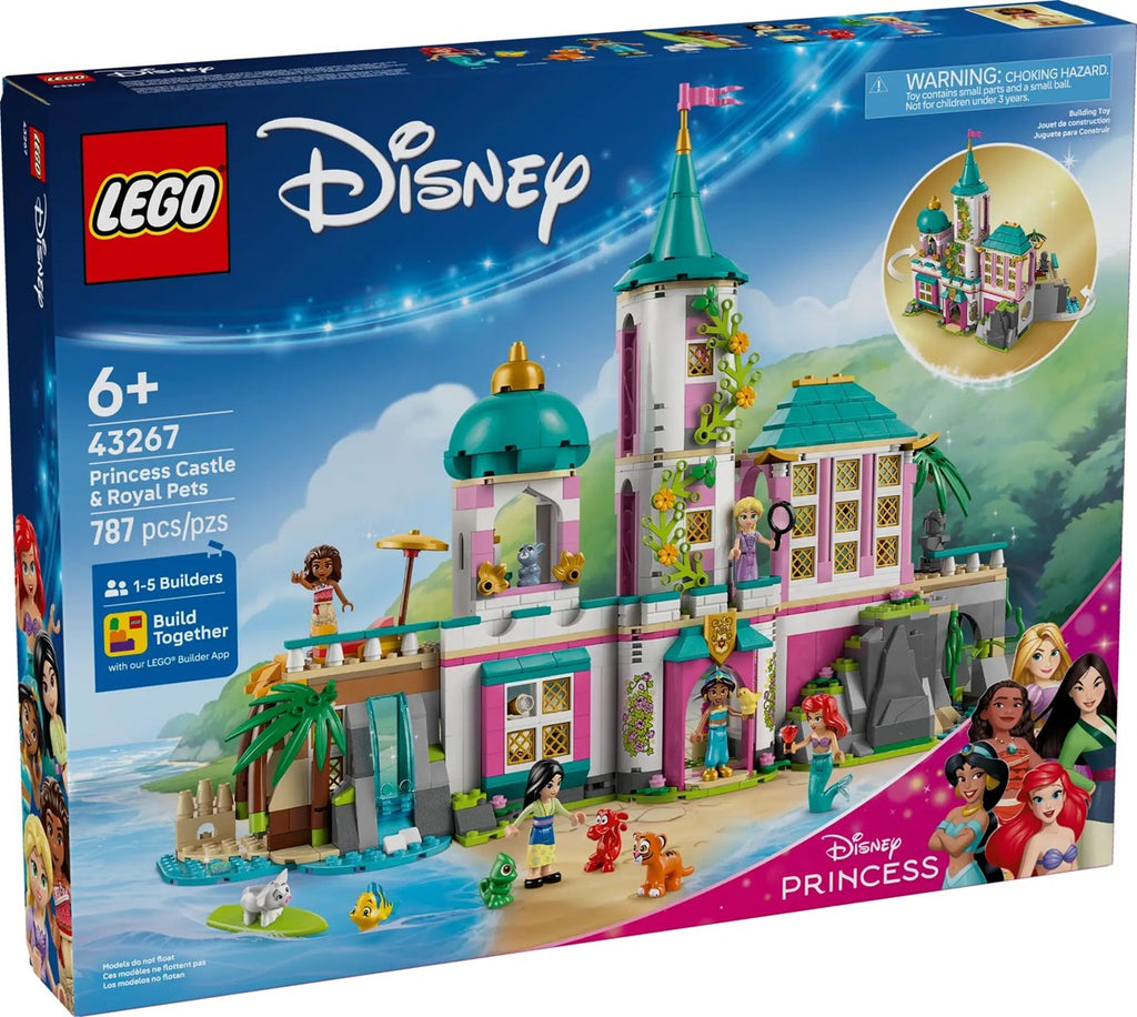 LEGO DISNEY Princes Castle and Royal Pets 43267