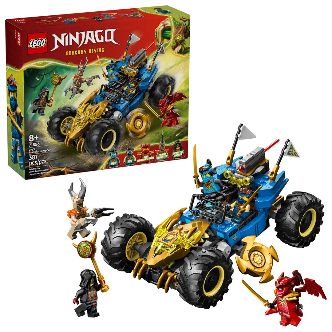 LEGO NINJAGO Jay's Transforming Car 71856