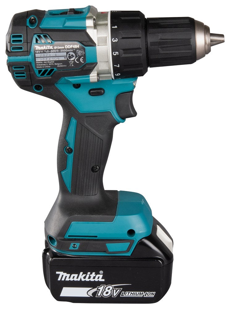 Makita DDF484RFJ Drill 2000 RPM 1.8 kg Black Blue