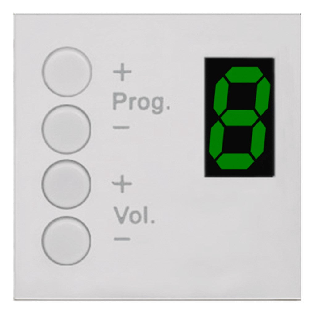 AUDAC Wall Control Panel MWX45/W White