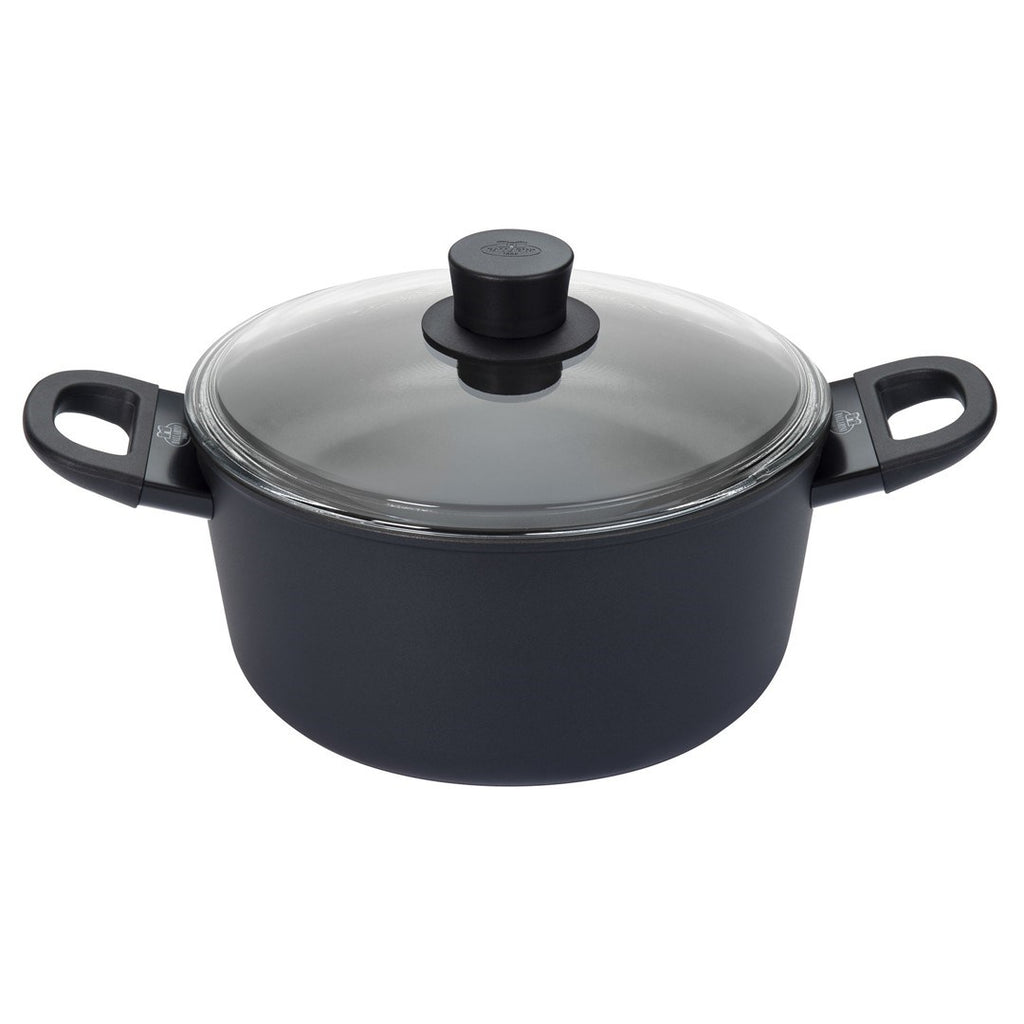 BALLARINI Saucepan Round Black 75002-921-0