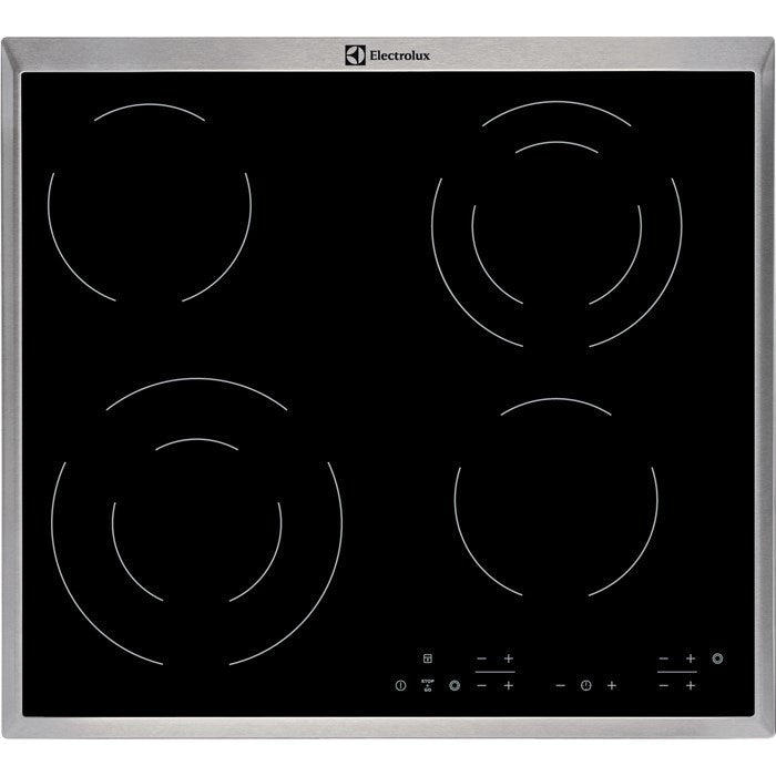 Electrolux EHF6342XOK Built-in Ceramic Hob 4 Zones Black