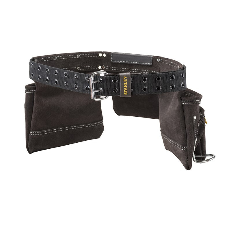 Stanley Leather Tool Apron Multiple Pockets Adjustable Belt STST1-80113
