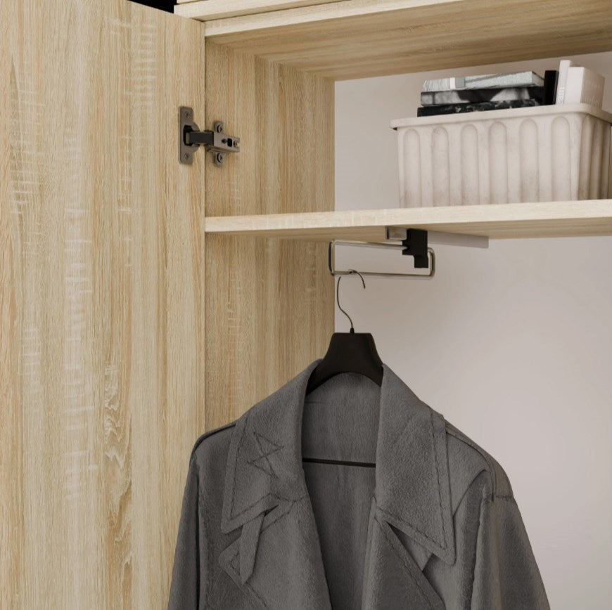 HAGA IV 2SZ2W Wardrobe – Sonoma Oak