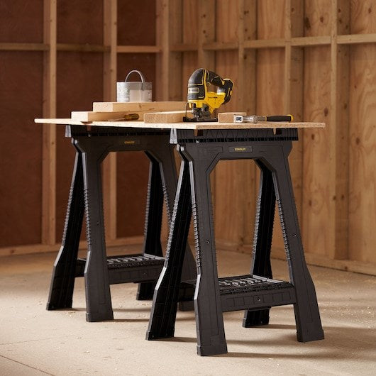 STANLEY Rack-horse Junior Set 2 Pieces 362 kg Load Capacity 3600 g 570 mm Height STST1-70355