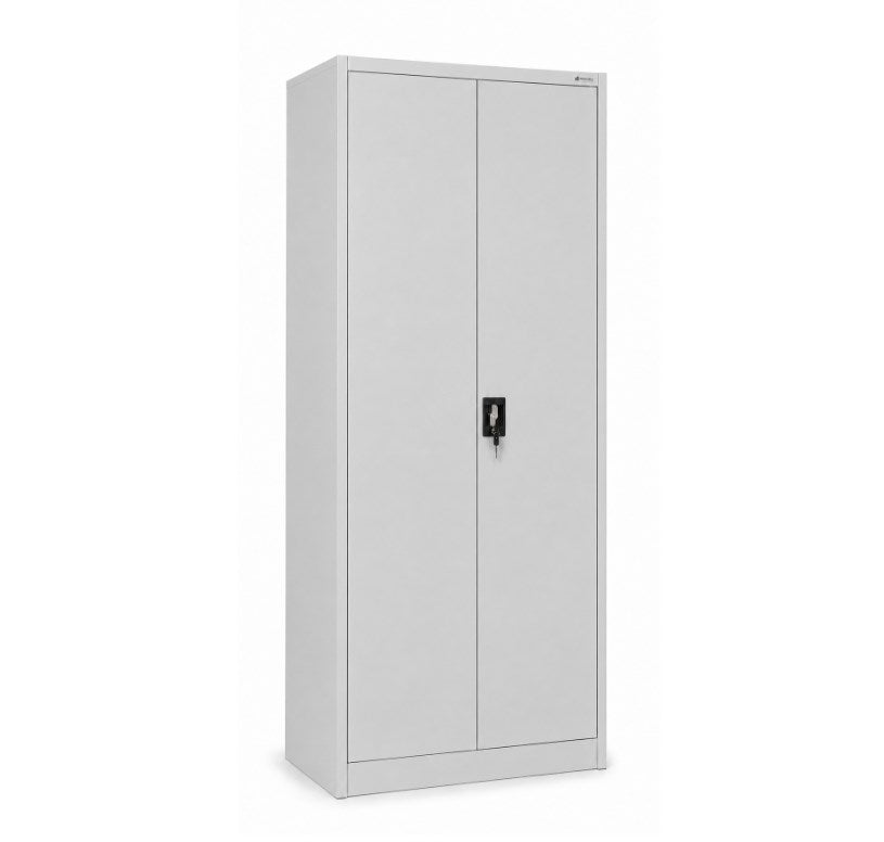 Iron Mate Wardrobe Mars_7035 - Metal, 1850 mm Height, 900 mm Width, 450 mm Depth, Grey