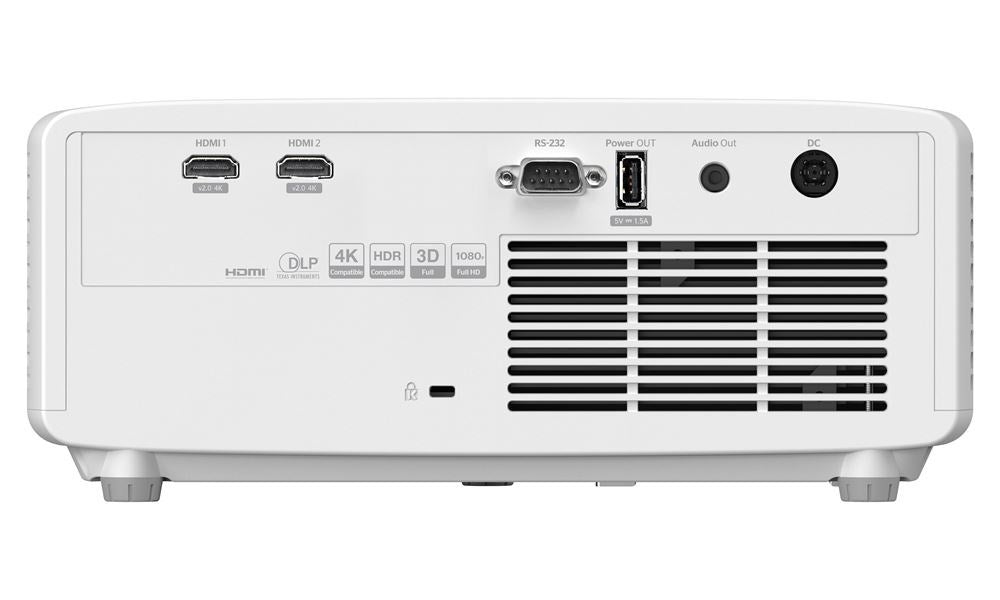 Optoma HZ40HDR Standard Throw Projector 4000 ANSI Lumens 1080p White | Model: E9PD7KK01EZ14KH