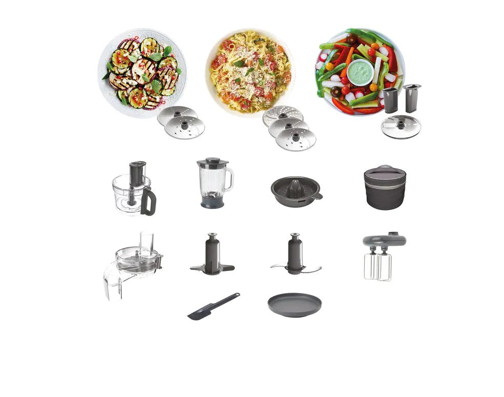 Kenwood FDM72.990SS food processor 3 L Stainless steel Built-in scales