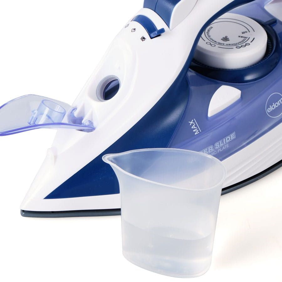 ELDOM DA36 Steam Iron 2200W Ceramic Soleplate White, Blue