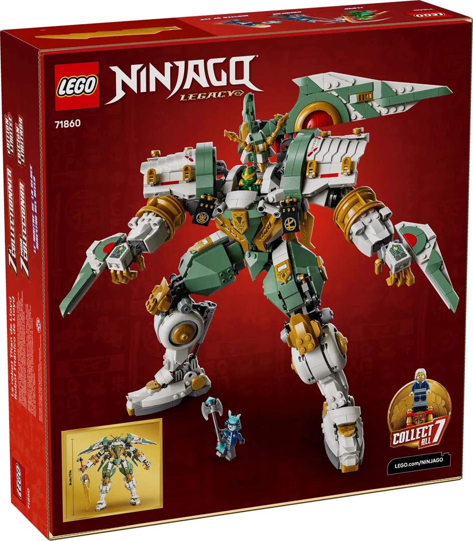 LEGO NINJAGO Lloyd's Titan Mech 15th Anniversary 71860