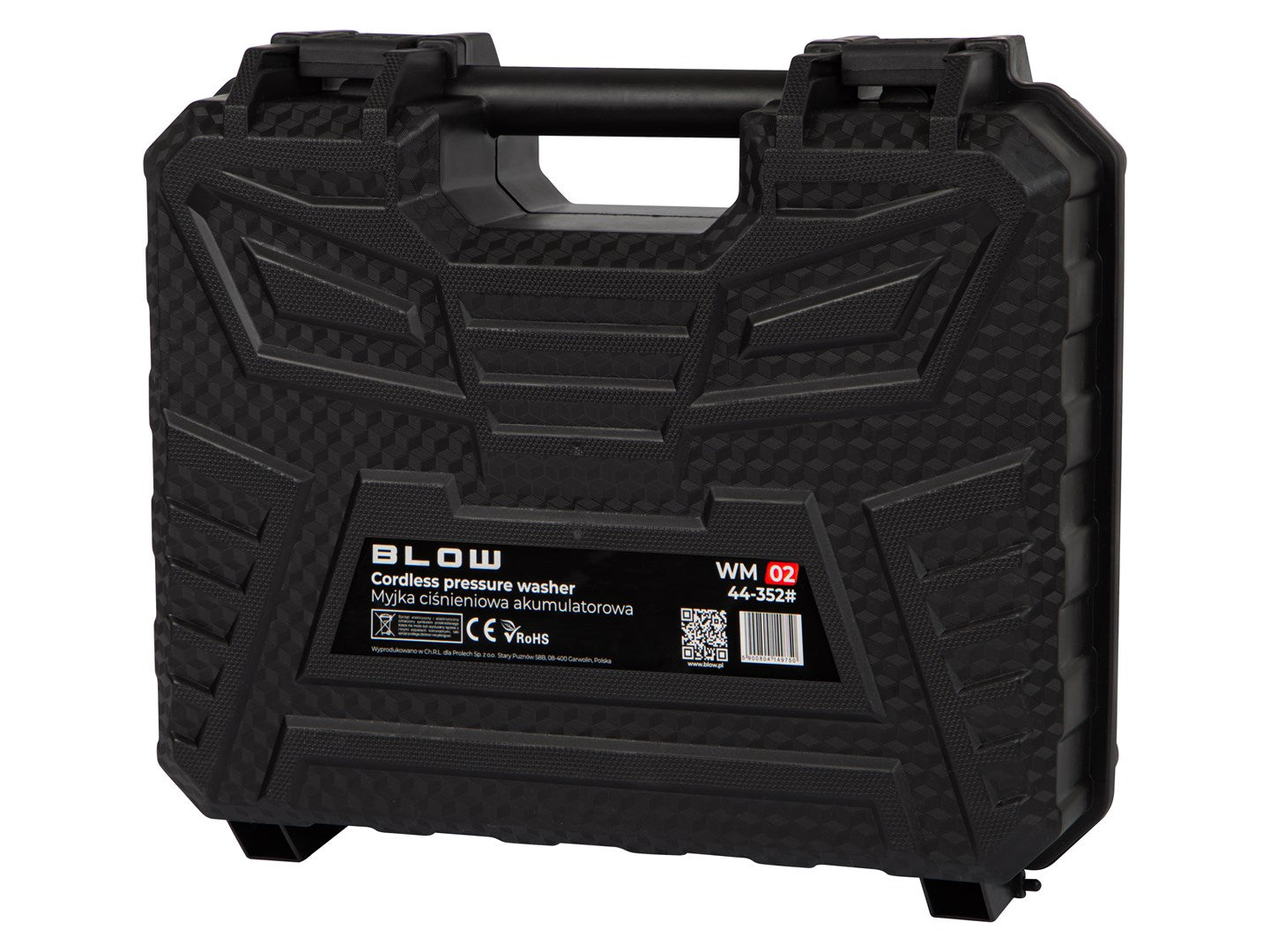 BLOW WM-02 Cordless Pressure Washer, 21V, 260W, 26 Bar, Portable Cleaning Solution