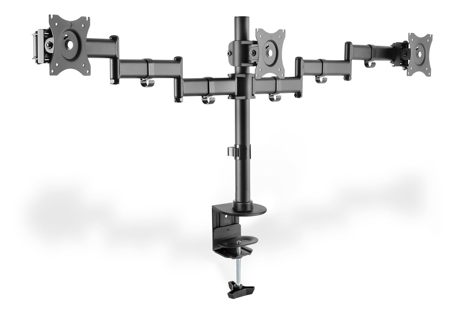 DIGITUS DA-90362 Mounting Kit for 3 Monitors Black