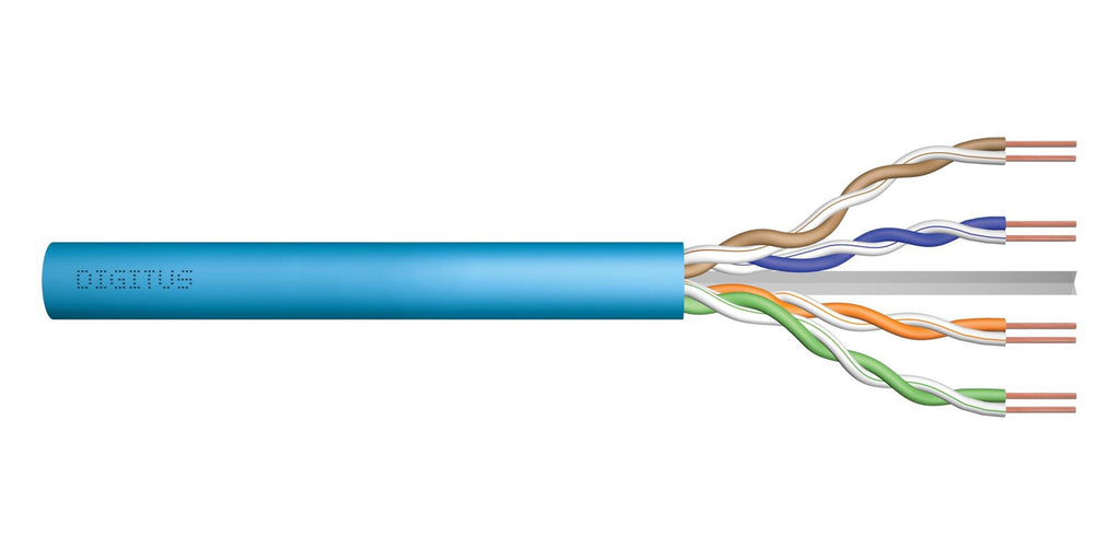Digitus CAT 6A U/UTP installation cable  500 m  simplex  B2ca