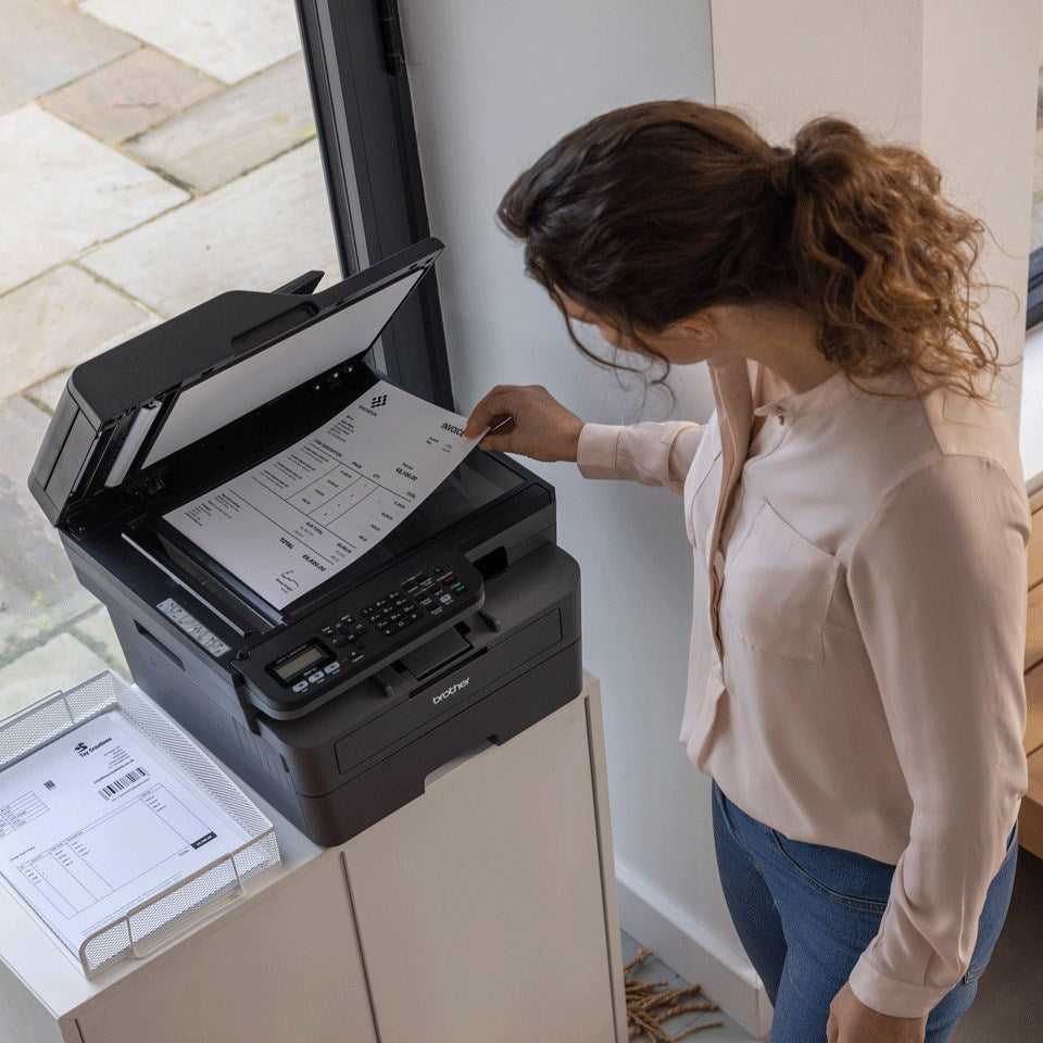 BROTHER MFC-L2800DW 4-in-1 Monochrome Laser Multifunction Printer with Ethernet and Wi-Fi