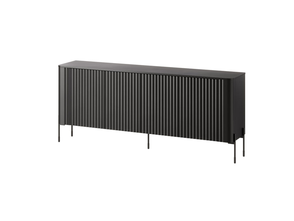 Cama VERA Chest of Drawers 190x40x80 Black Matt