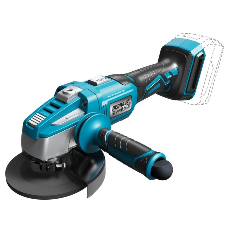 Dedra DED7151 Cordless 18V Brushless Angle Grinder