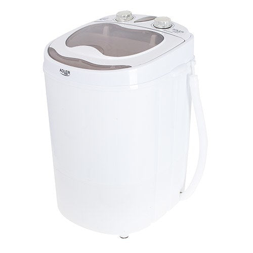 Adler AD 8055 washing machine Top-load 3 kg Cream  White