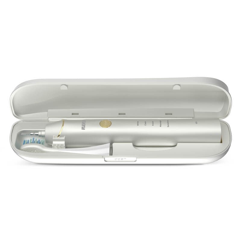 neno NENO ORIONA WHITE Rotating-Oscillating Toothbrush 5 Modes Rechargeable