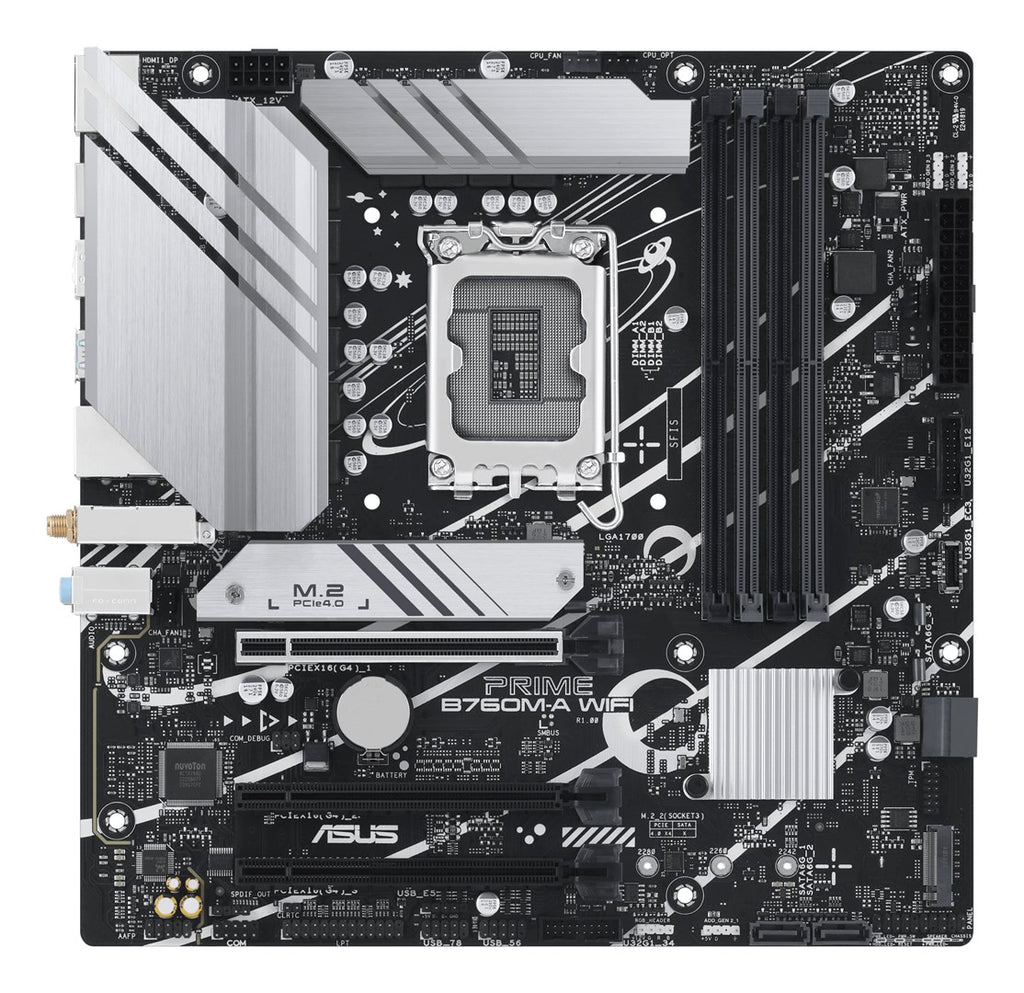 ASUS PRIME B760M-A WIFI Motherboard LGA 1700 micro ATX Intel B760