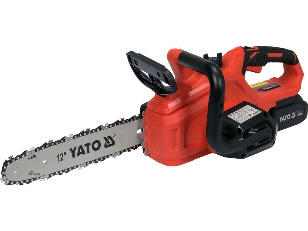 Yato Cordless Chainsaw 18 V Lithium-Ion Battery Model YT-828137