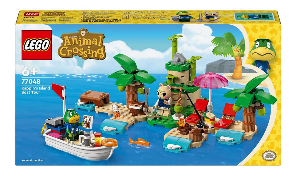 LEGO ANIMAL CROSSING Building Blocks 77048 Kapp'n's Island Boat Tour - 233 Pieces - 2 Minifigures - Ages 6+
