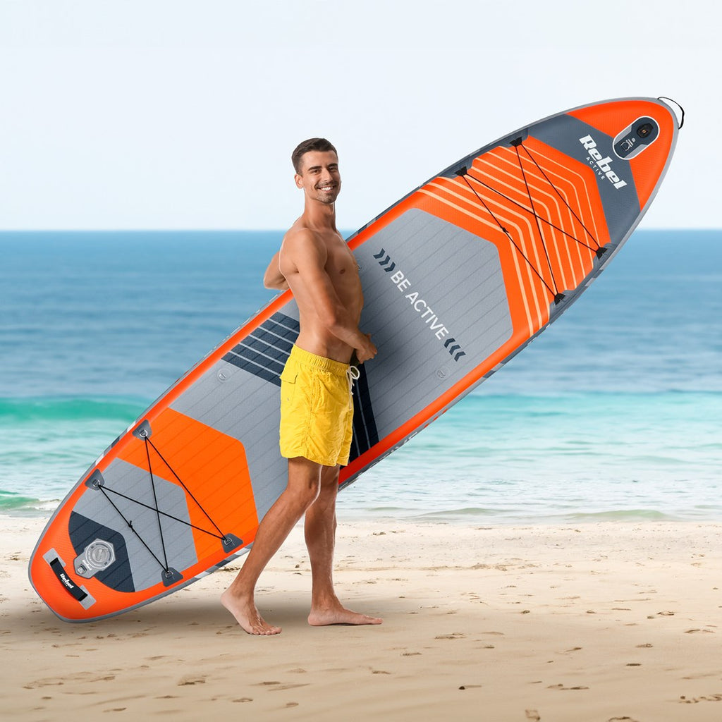 Rebel Inflatable SUP Board ACTIVE Orange RBA-4507-OR Weight: 14600 g Max Capacity: 170 kg
