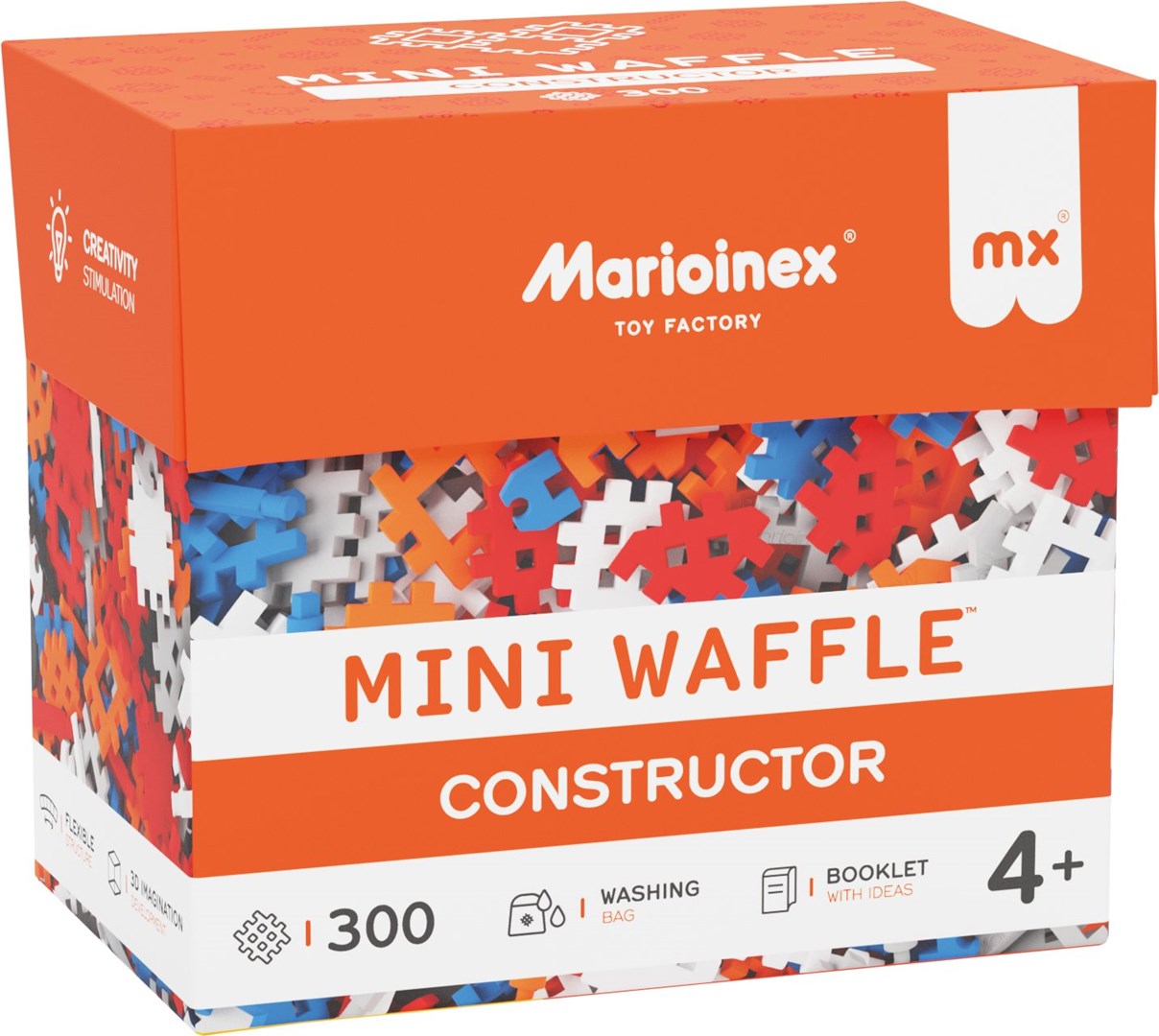 MARIOINEX Mini Waffle Building Blocks  300 pieces