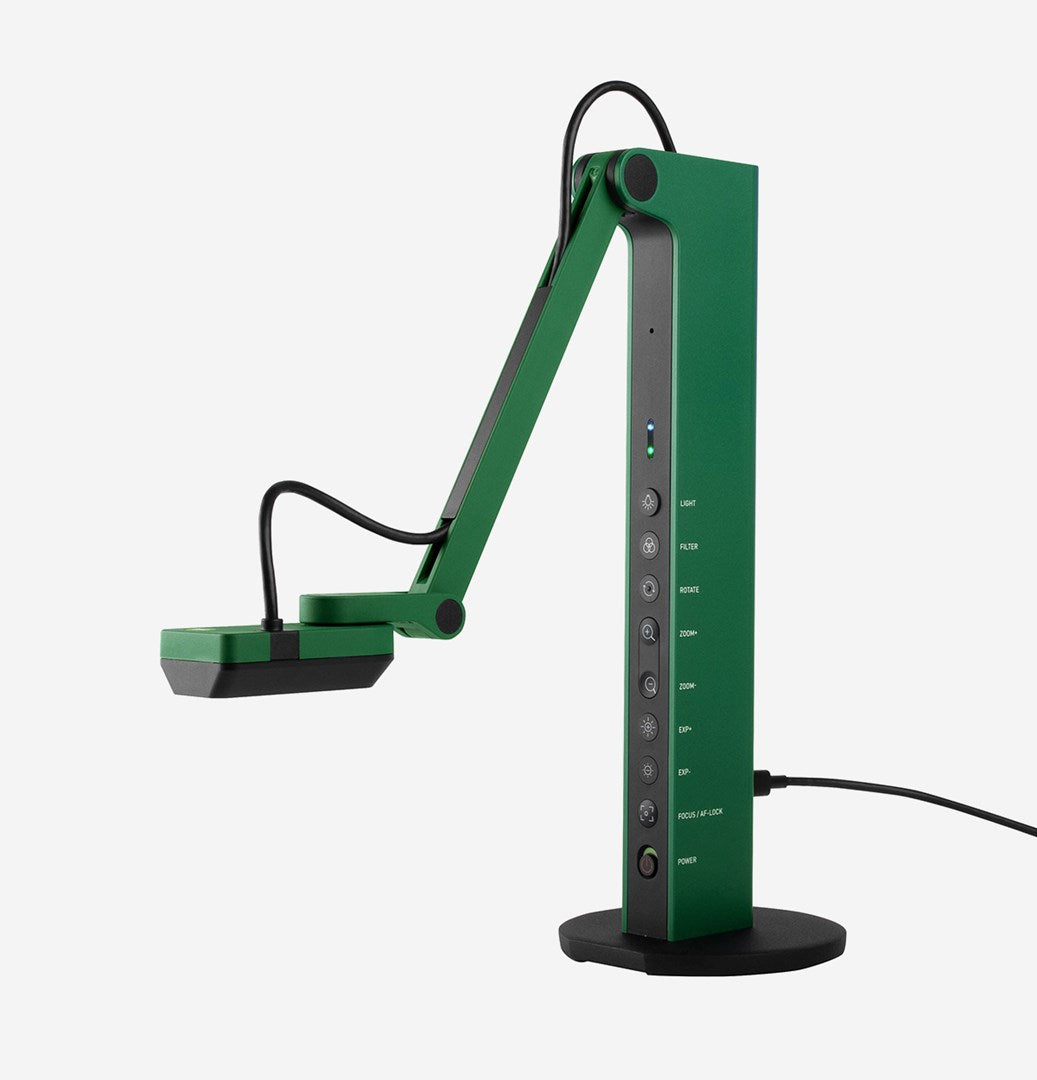 IPEVO VZ-R Document Camera - 8 MP - HDMI/USB - Emerald Green (5-898-4-01-00)