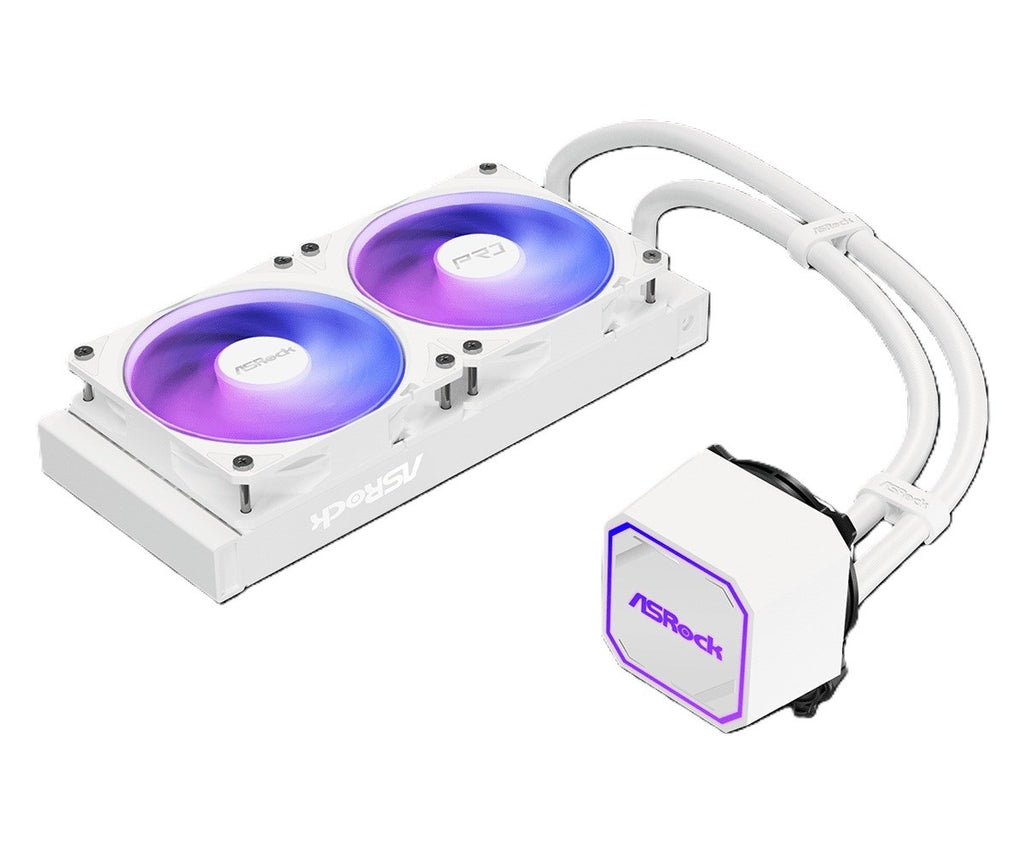 Dynamic ARGB Water Block - Polycarbonate Cover, Whisper-Quiet Pump, High-Conductivity Cold Plate